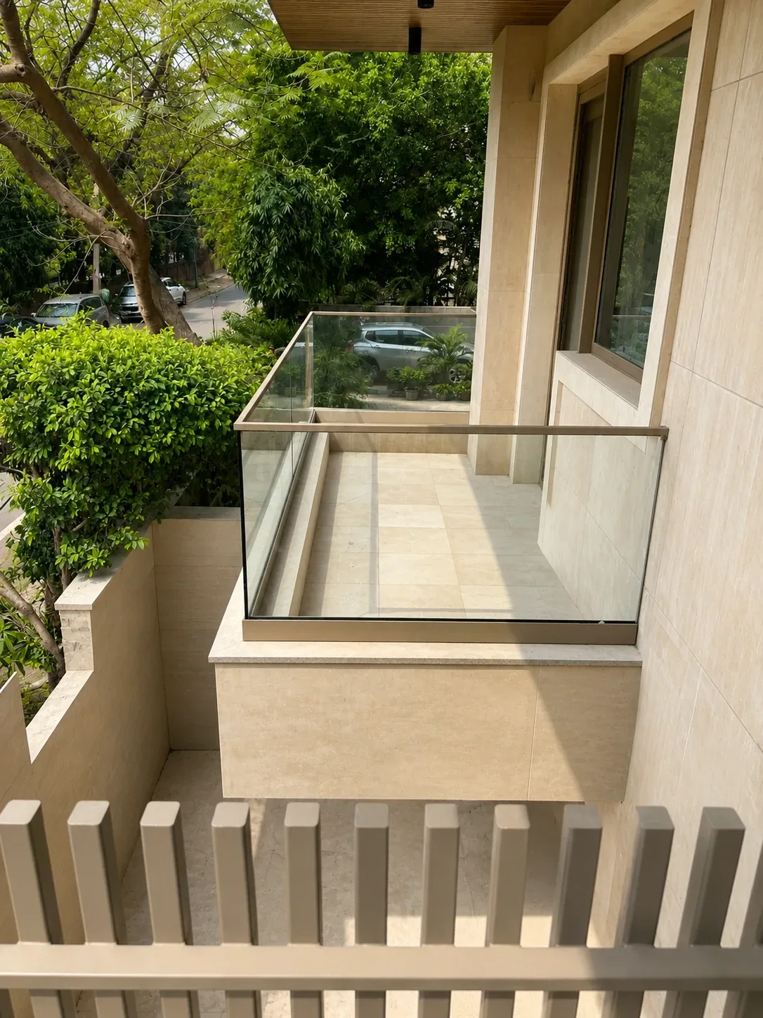 Balcony Glass Railings reference 11