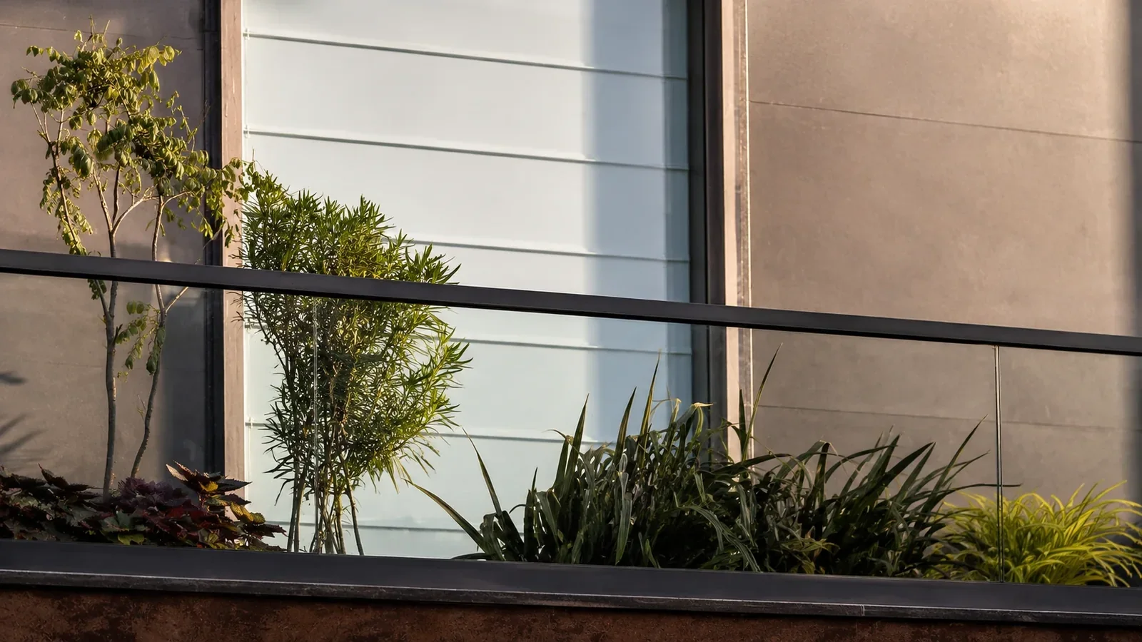 Balcony Glass Railings reference 12